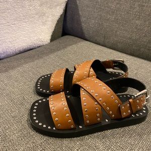 ZARA beautiful sandals, new